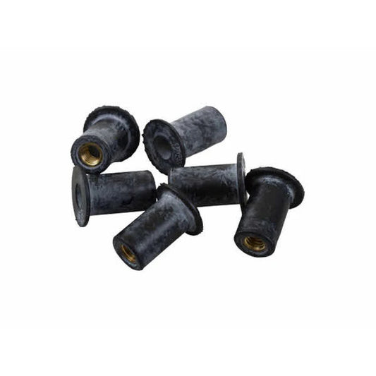 Kayak Rubber Well Nuts for Blind Mounting Hollow Boats - Sealect Designs