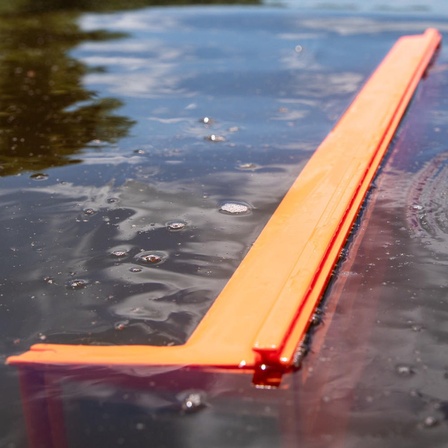 YakAttack LeaderBoard - 28" Measuring Kayak Bump Board Orange