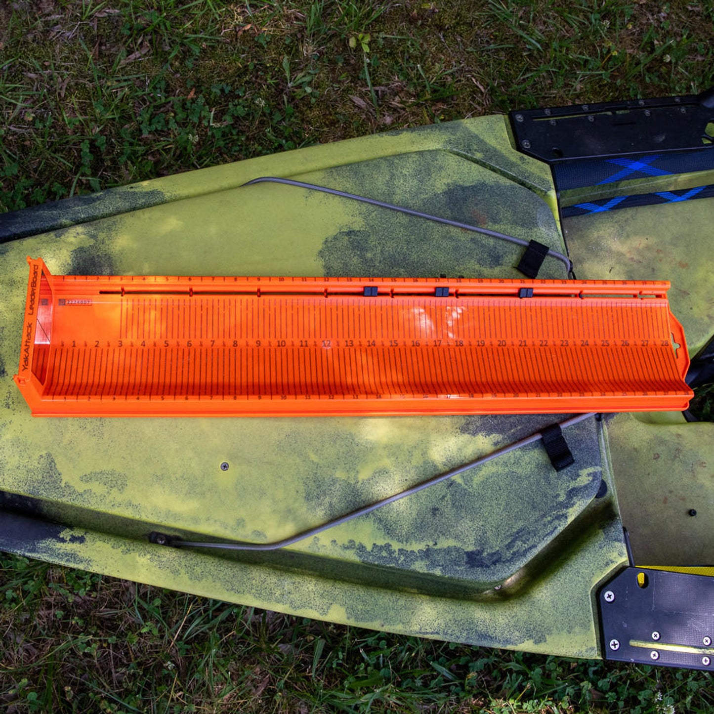 YakAttack LeaderBoard - 28" Measuring Kayak Bump Board Orange