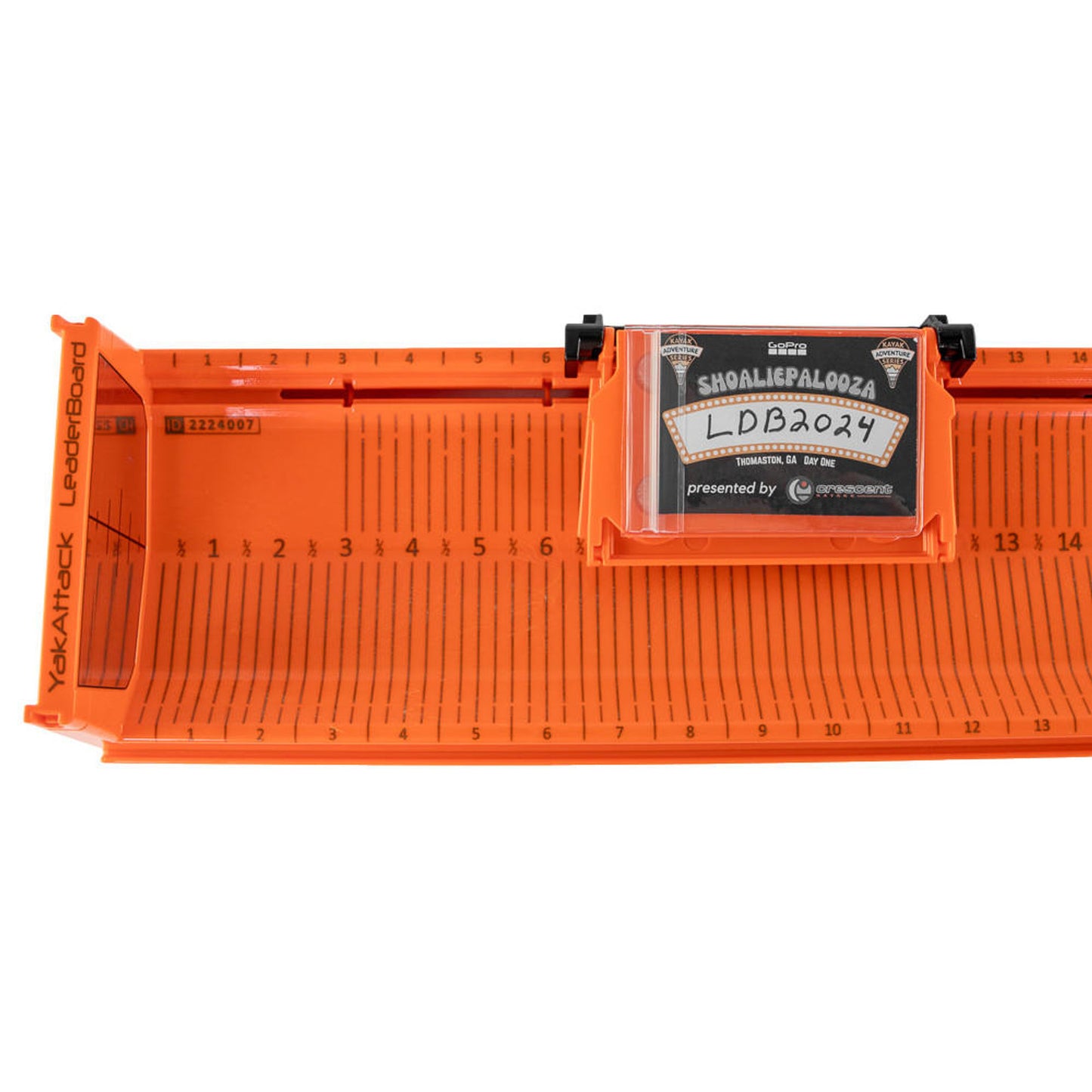 YakAttack LeaderBoard Side Mount Identifier Holder, Orange