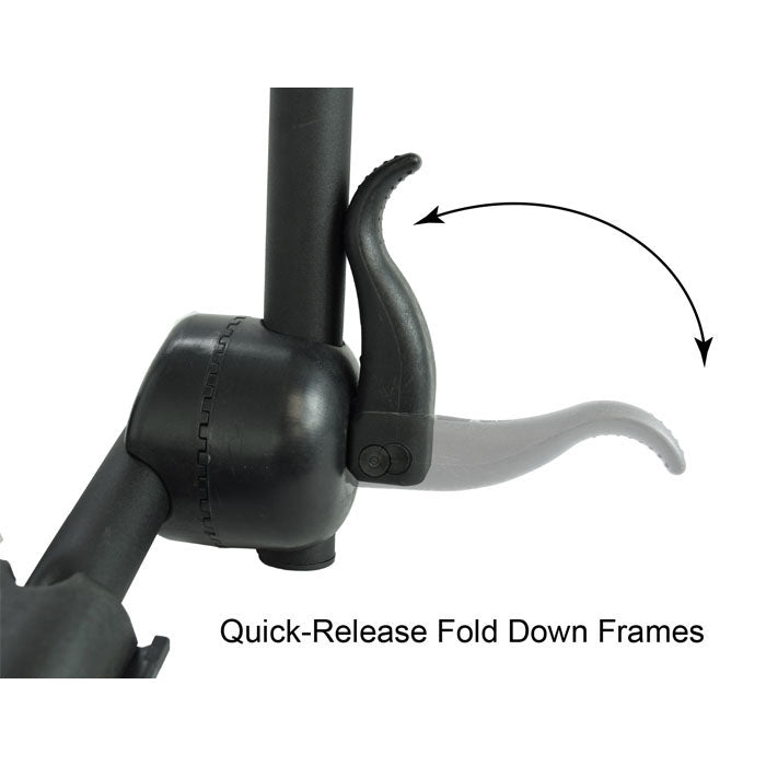 Malone - FoldAway-J™ Kayak Carrier with Tie-Downs - J-Style