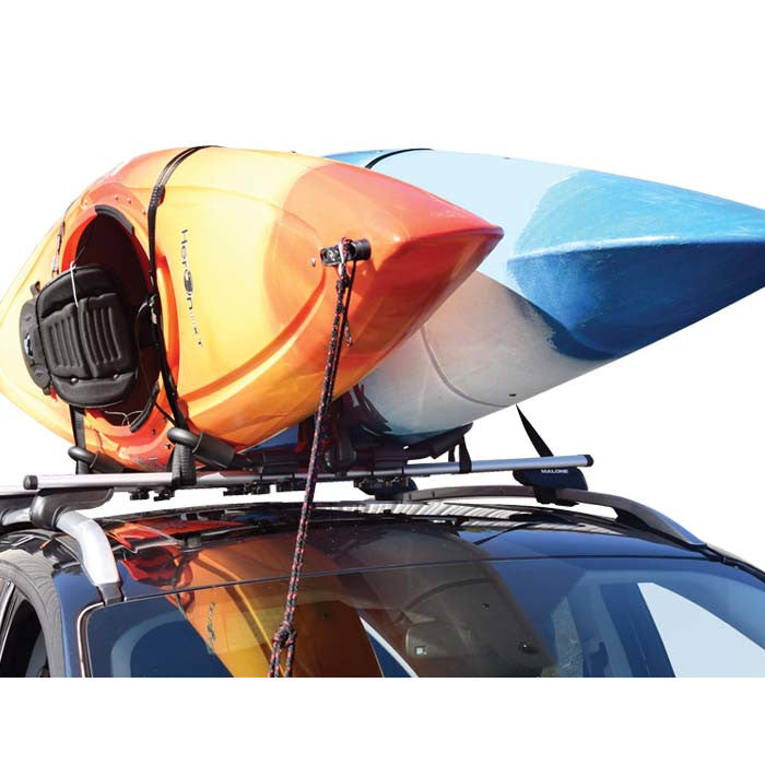 Malone - FoldAway-J™ Kayak Carrier with Tie-Downs - J-Style