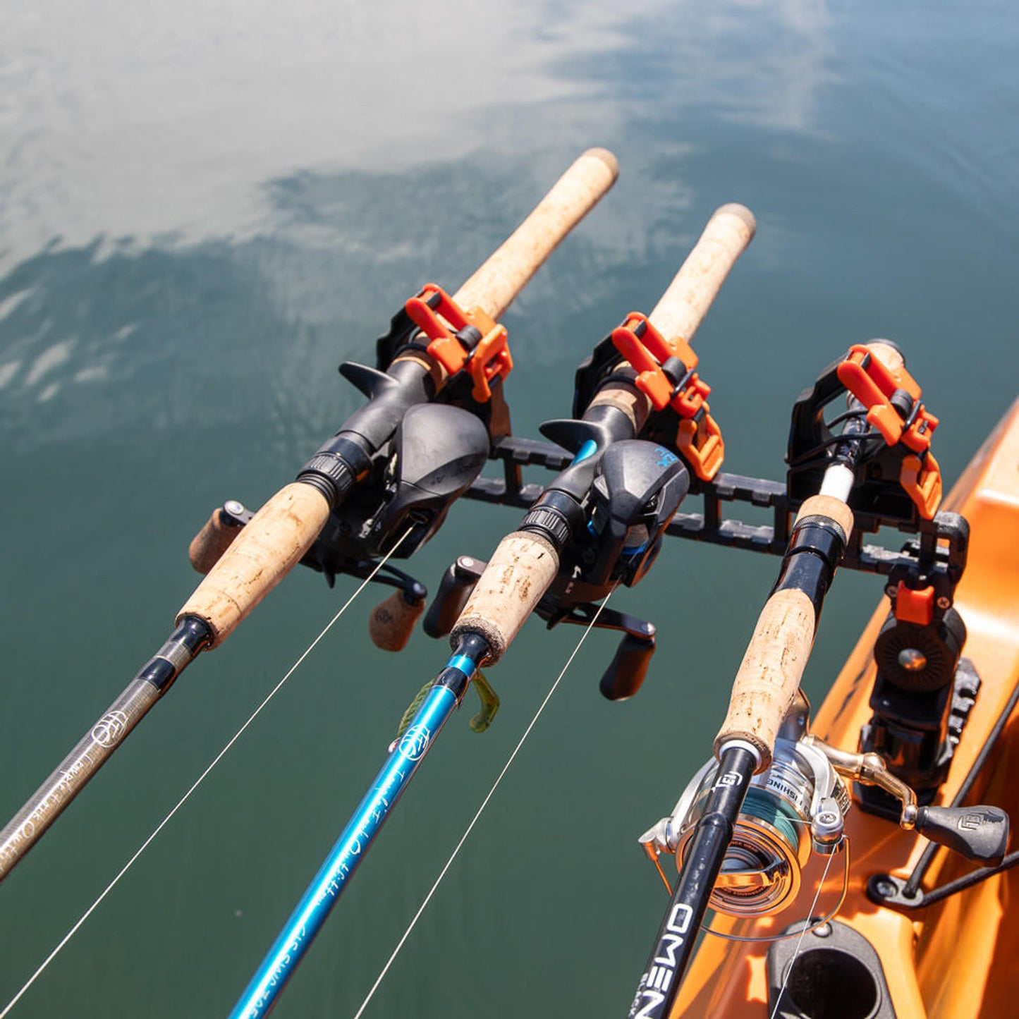 YakAttack SideStage Pro Kayak Fishing Rod Rack with LockNLoad Mounts