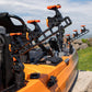 YakAttack SideStage Pro Kayak Fishing Rod Rack with LockNLoad Mounts
