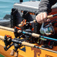 YakAttack SideStage Pro Kayak Fishing Rod Rack with LockNLoad Mounts