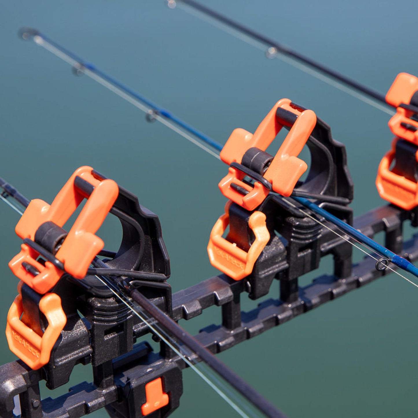 YakAttack SideStage Pro Kayak Fishing Rod Rack with LockNLoad Mounts