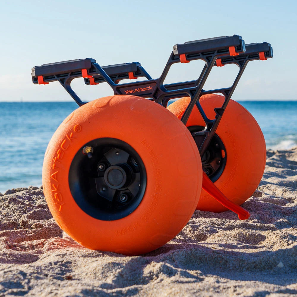 YakAttack - TowNStow Bunkster Kayak Cart with Sand Tires