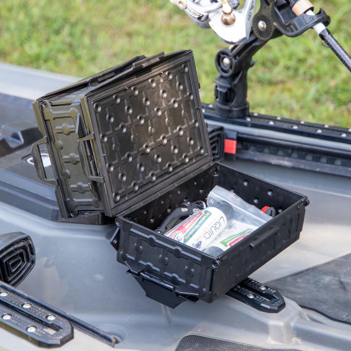 YakAttack TracPak Combo Kit, Two Boxes and Quick Release Base