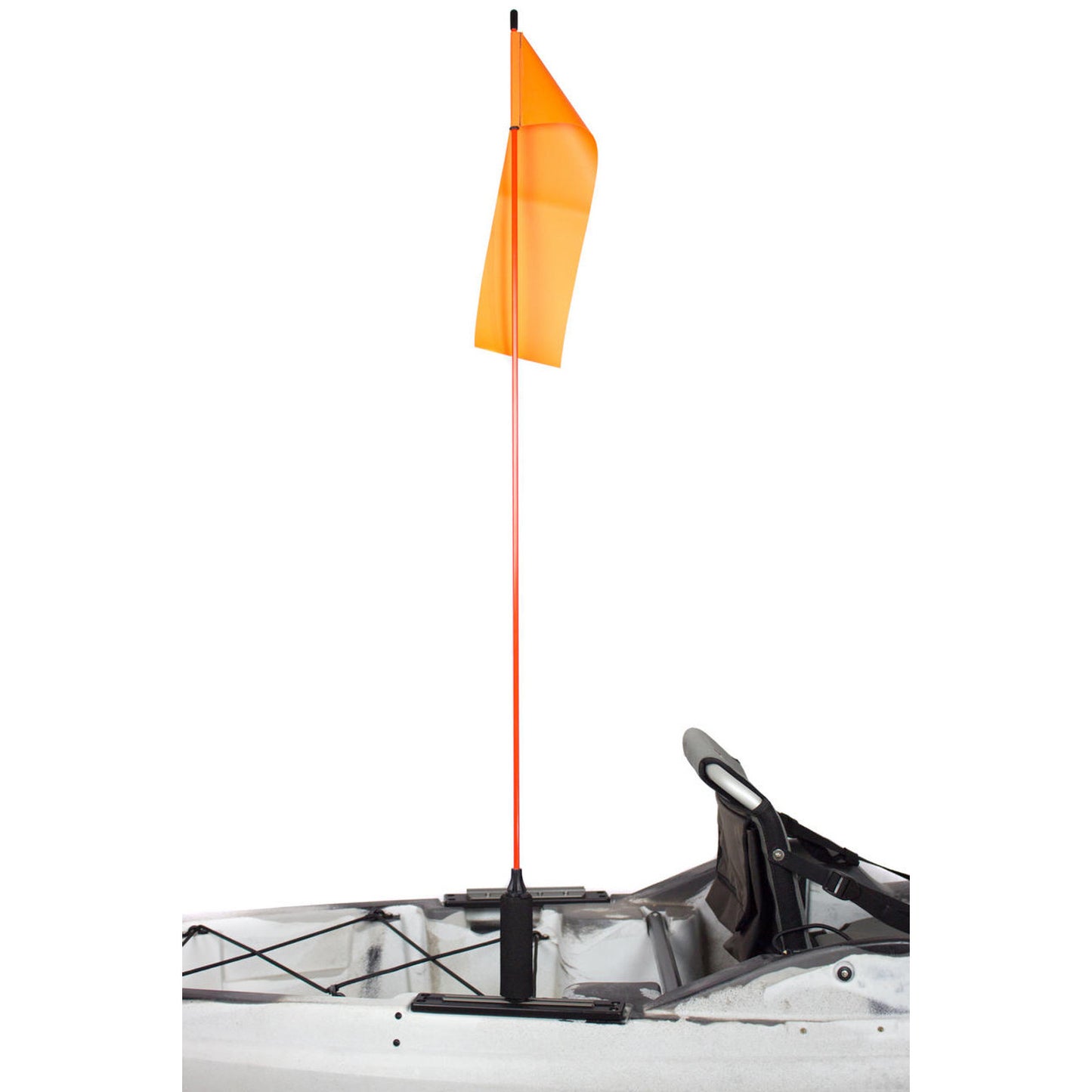 YakAttack VISIFlag - 52" Kayak Safety Flag - Includes Mighty Mount