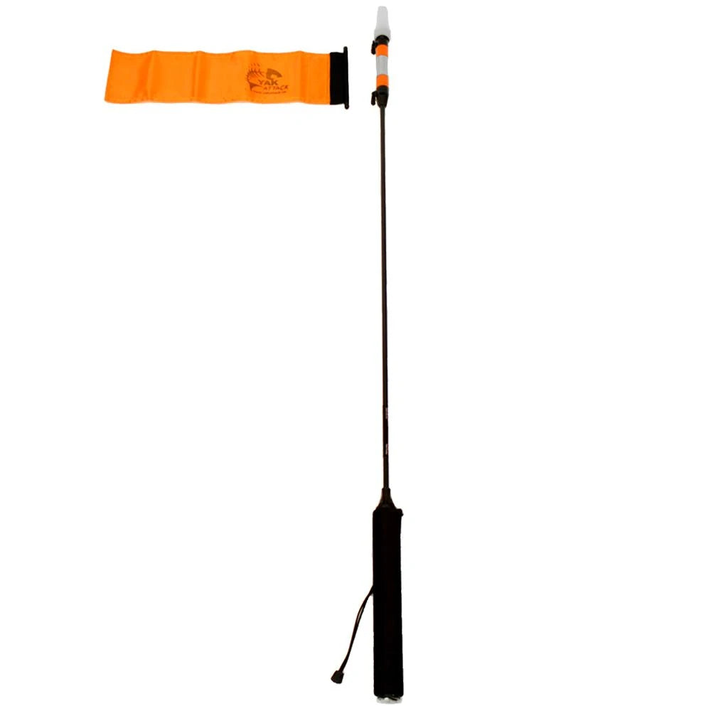 YakAttack - VISIPole II™ Kayak Flag, GearTrac™ Ready, Includes Flag