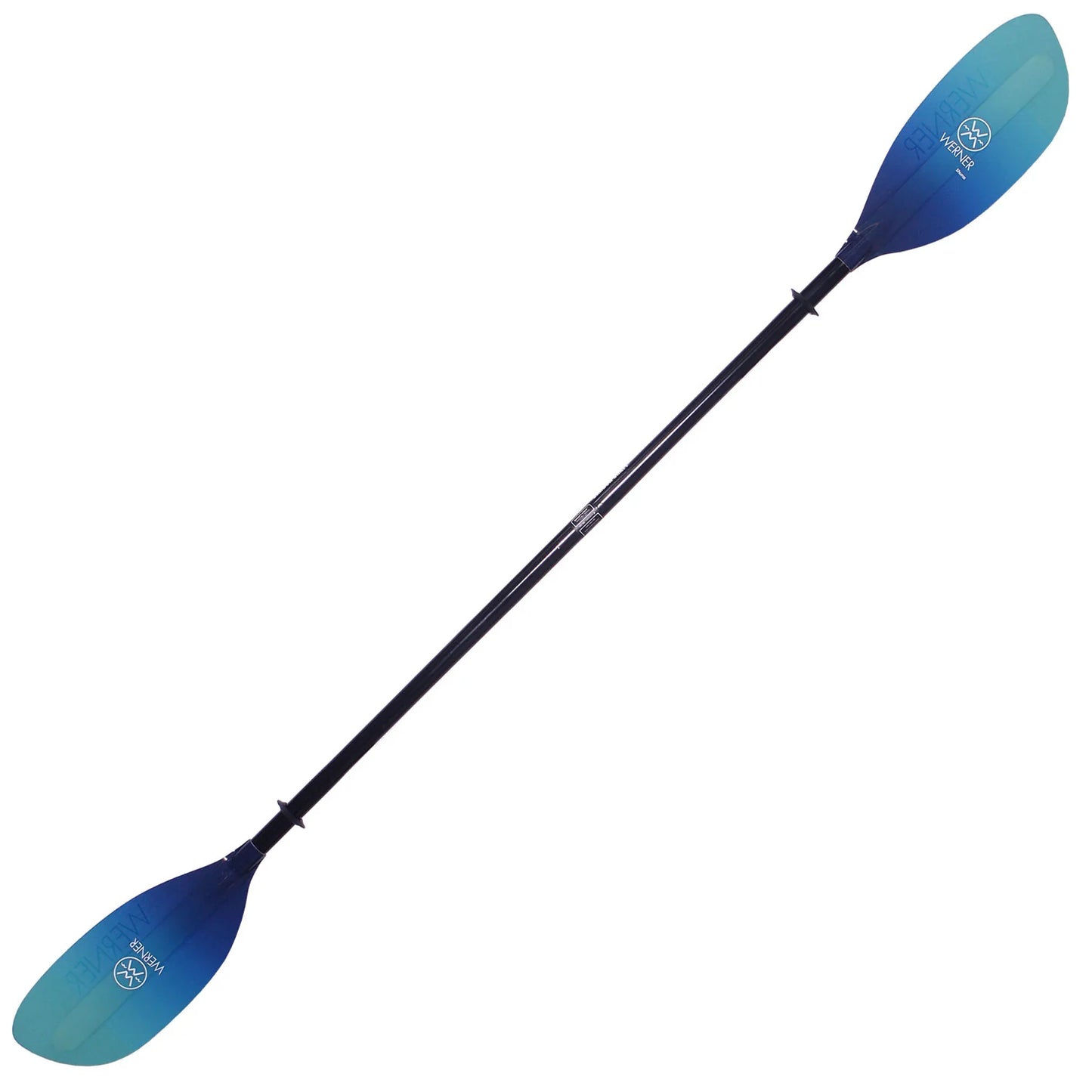 Werner Paddles - Shuna 2 Piece Straight Shaft Premium Kayak Paddle