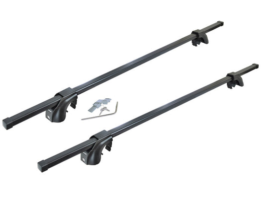 Malone SteelTop™ Kayak Roof Rack - Square Crossbars - Raised, Factory Side Rails - Steel - 58"