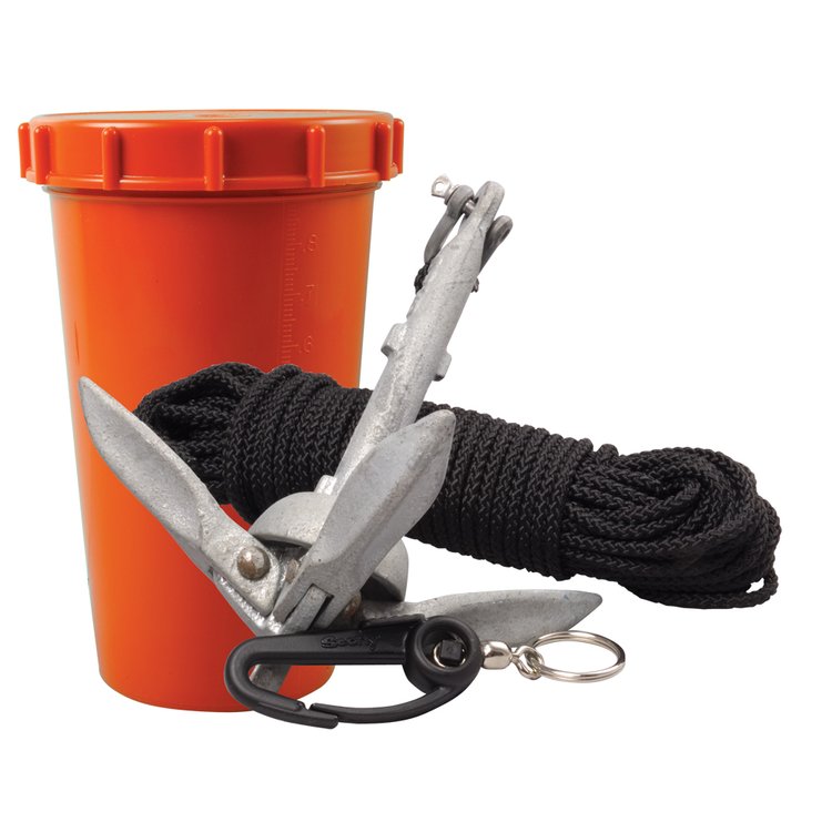 Scotty Kayak Anchor Kit - 1.5lbs Anchor & 50' Nylon Line