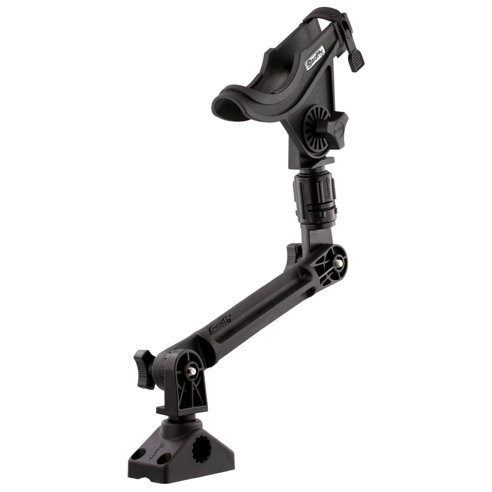 Scotty Baitcaster Kayak Rod Holder with Gear Head Surface Mount Kit