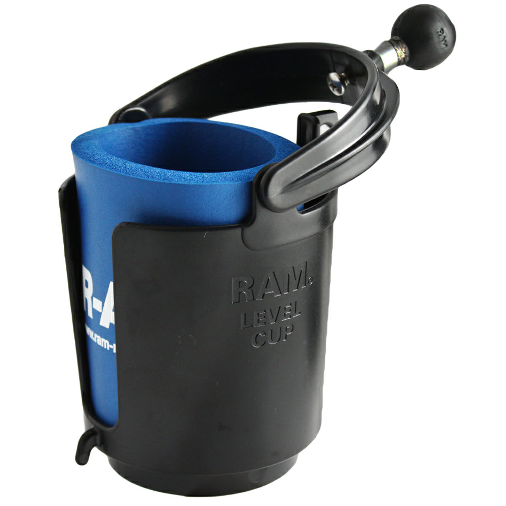 The Level Cup™ 16oz Kayak Drink Holder with Ball - Ram Mounts