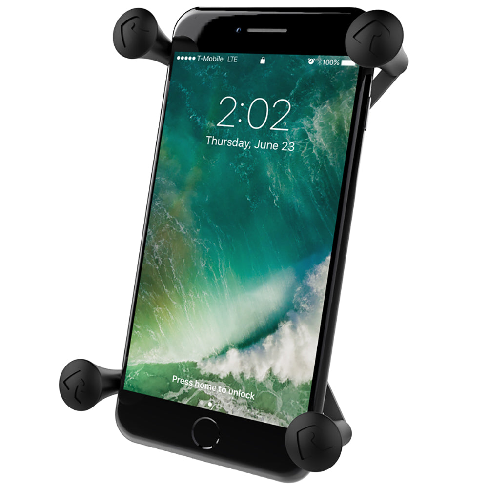 Universal X-Grip Phone Holder With 1" Ball For Kayaks - Ram Mounts