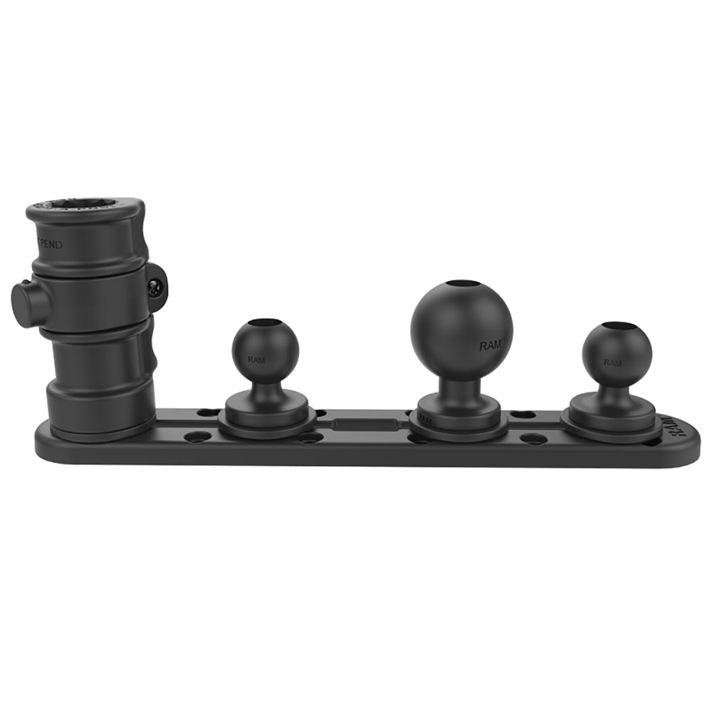 Top-Loading Composite Tough-Track™ Kayak Track Mount - 10.75" - Ram Mounts