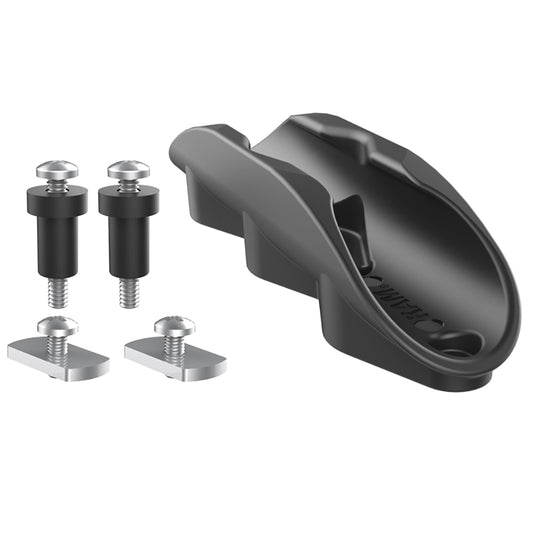 Tough-Clip™ Kayak Paddle Clips / Cradle with Track and Drill-Down Mounting Hardware - Ram Mounts