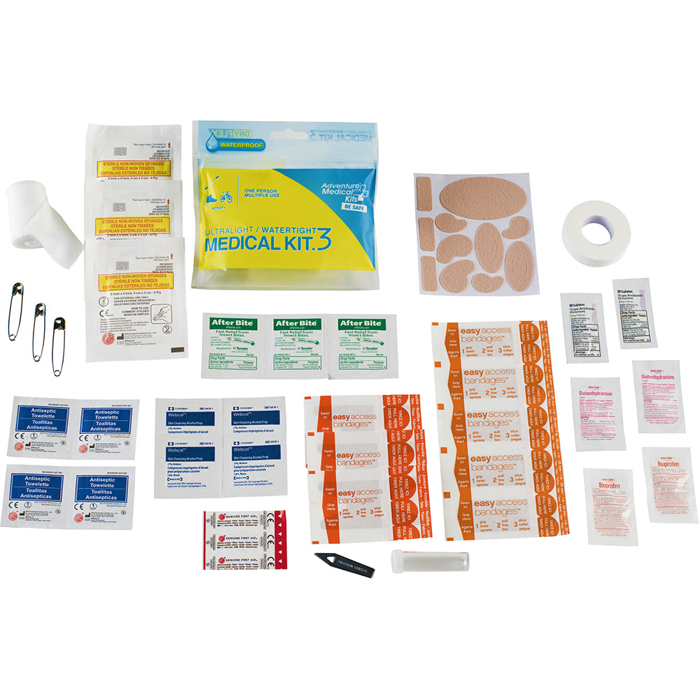 Adventure Medical Ultralight and Watertight .3 First Aid Kit For Kayaking