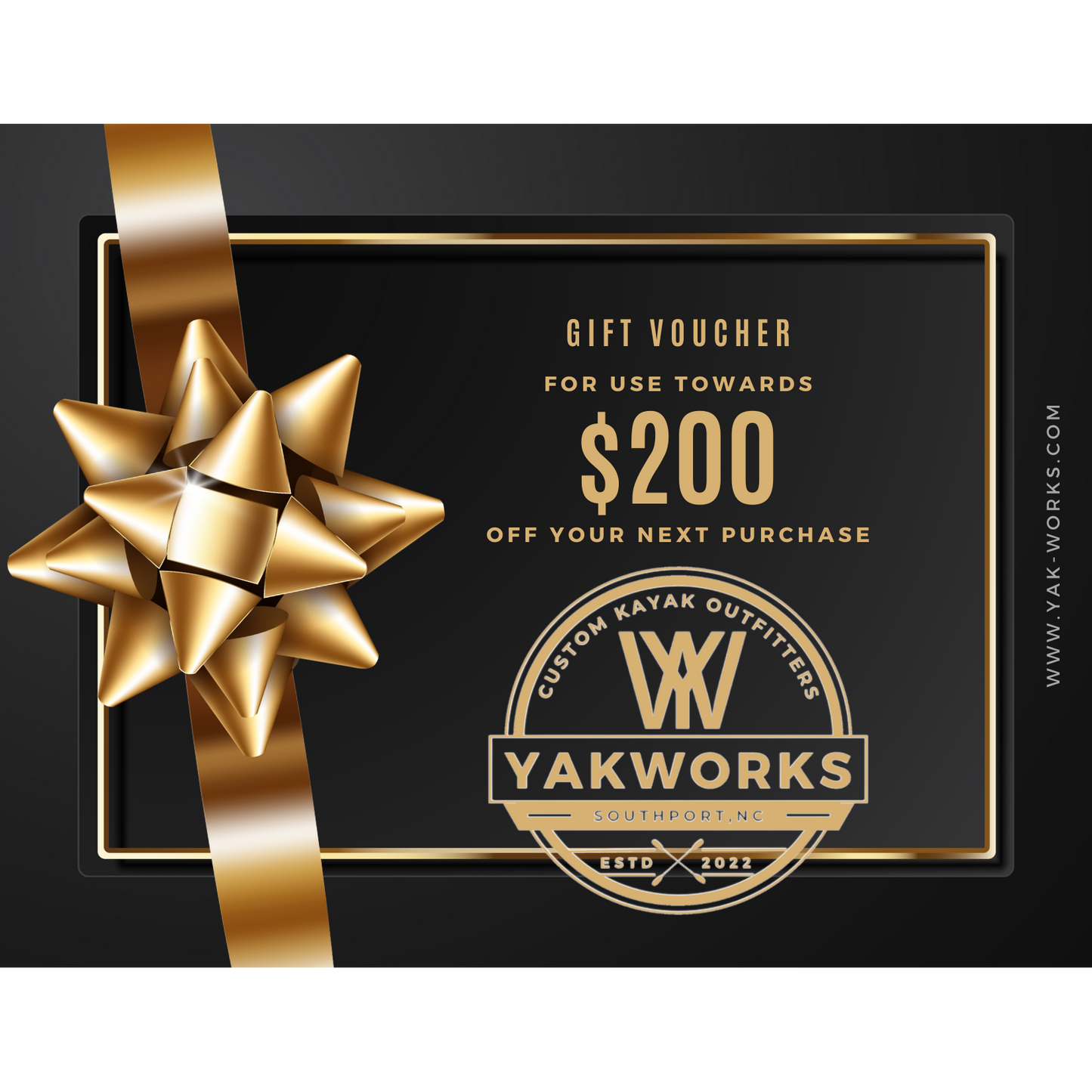 The YAKWORKS Gift Certificate