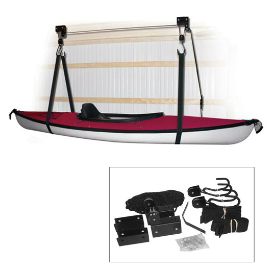 Attwood Marine Overhead Garage Kayak Hoist System - 120lbs. Rated