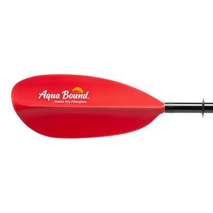 Aqua Bound Manta Ray Fiberglass 2-Piece Snap-Button Kayak Paddle