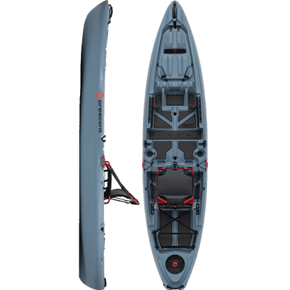 11' 10" Crescent Kayak Shoalie SF Fishing Kayak
