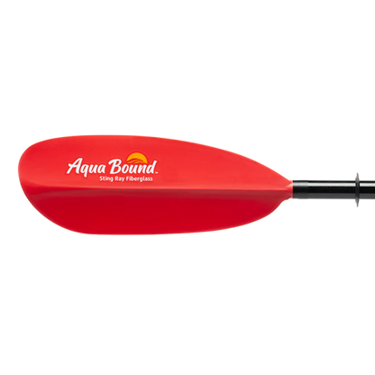 Aqua Bound Sting Ray Fiberglass 2-Piece Snap-Button Kayak Paddle