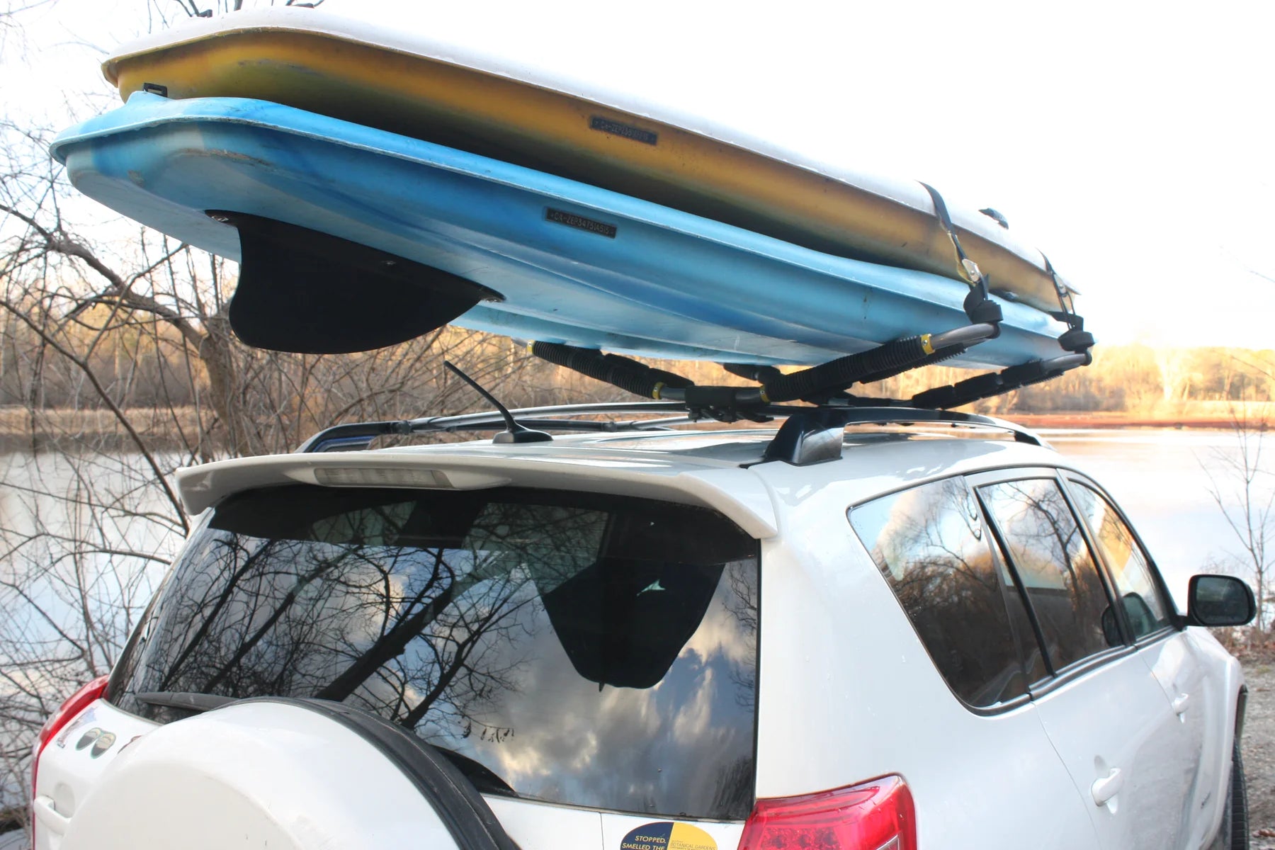 EZ ROLLER V Rack Kayak Roof Carrier Rack Suspenz YAKWORKS
