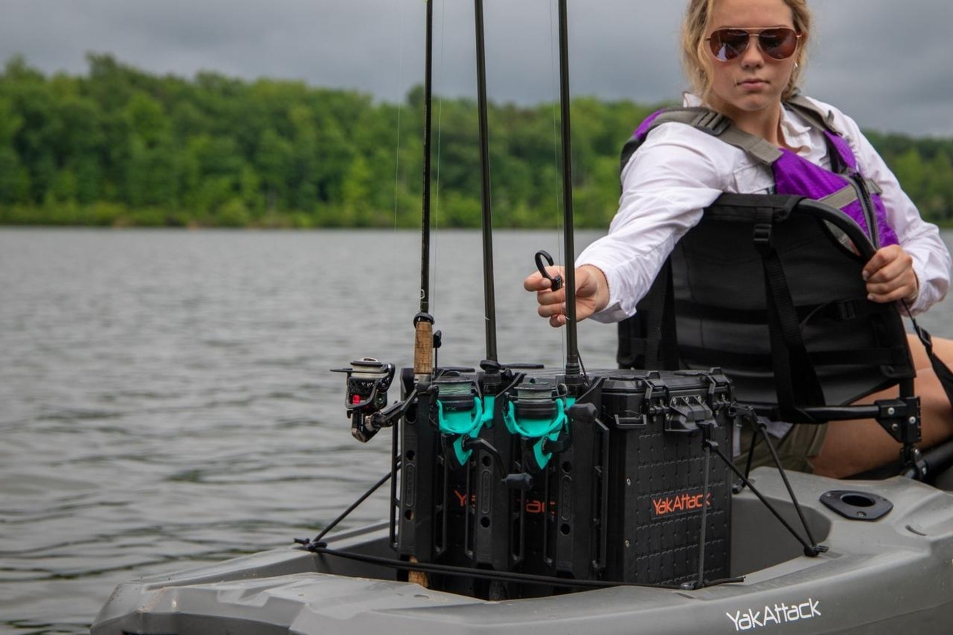 YakAttack BlackPak Pro Kayak Fishing Crate - 13 x 13 – YAKWORKS