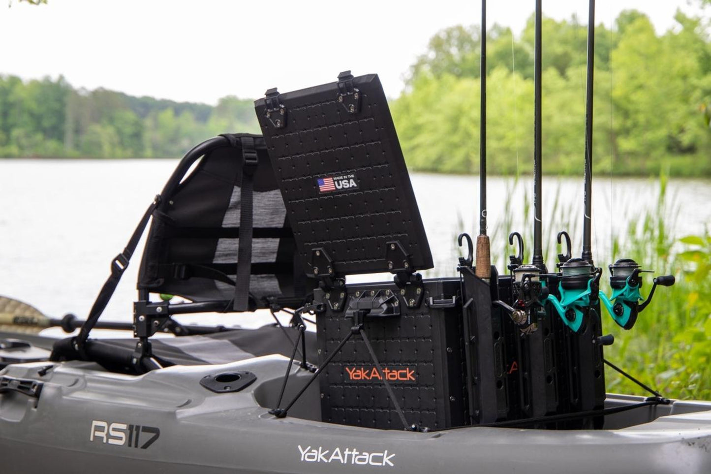 YakAttack BlackPak Pro Kayak Fishing Crate - 13" x 13"