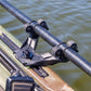 YakAttack DoubleHeader with Dual RotoGrip Kayak Paddle Holders