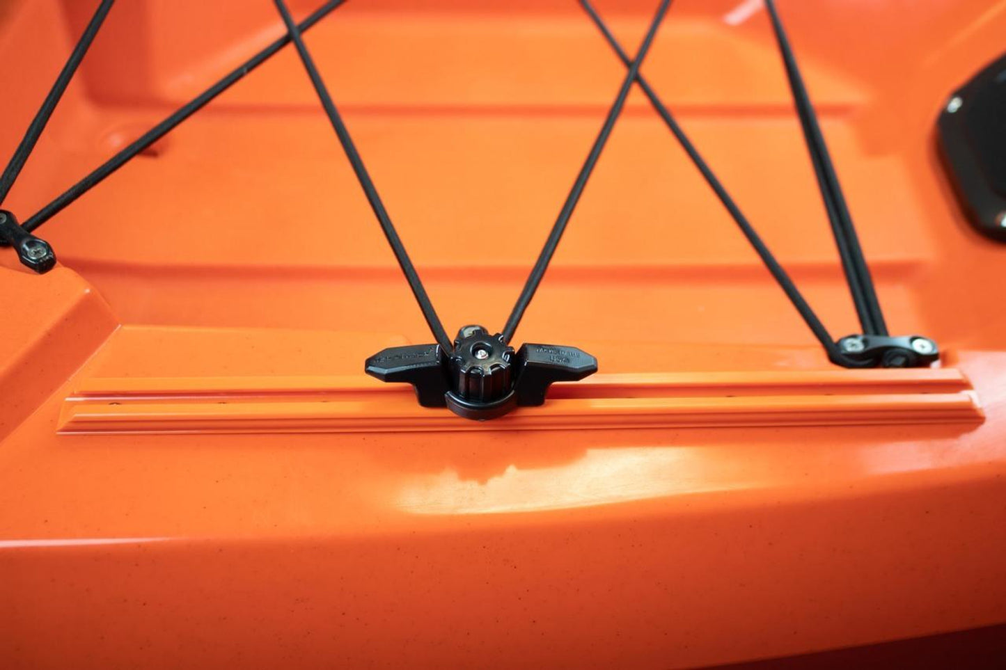 YakAttack 16" Orange Kayak GearTrac With Mounting Screws