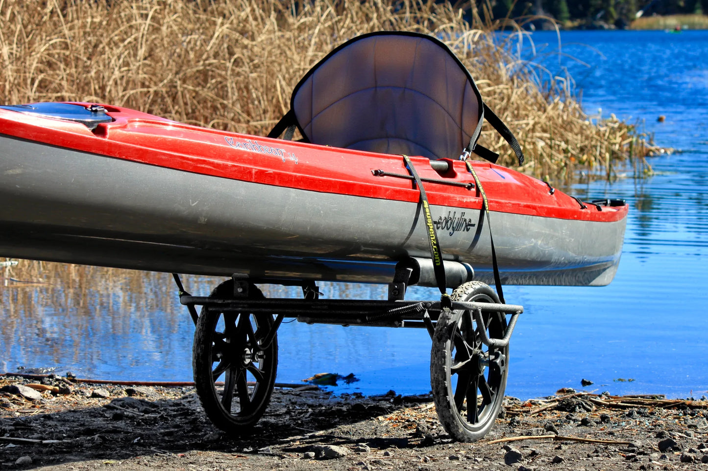 All-Terrain Super Duty Airless Kayak Cart - Suspenz