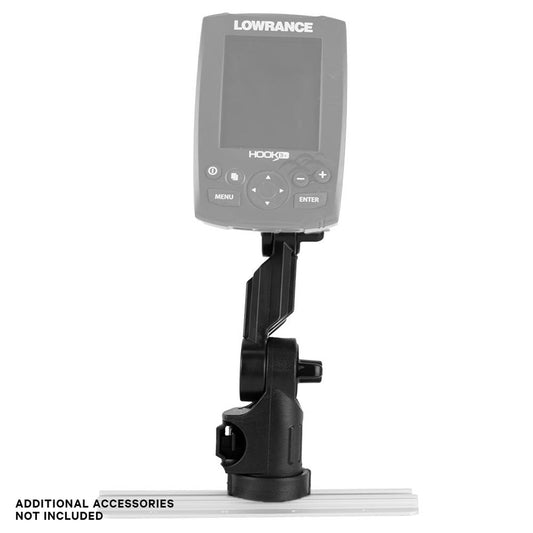 YakAttack Lowrance® Kayak Fish Finder Mount with Track Mounted LockNLoad™ Mounting System