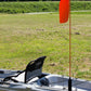 YakAttack VISIFlag, 52" Mast With Flag, Mighty Mount / GearTrac Ready