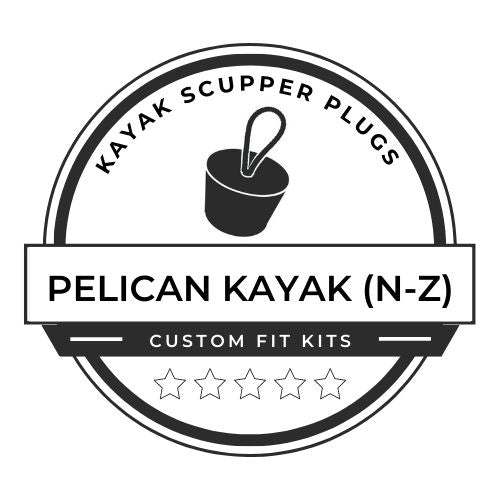 Pelican Kayak Scupper Plug Sets (N-Z)